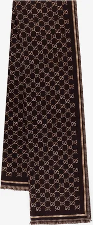 Gucci Sciarpa in lana GG jacquard - GUCCI - gender_Man