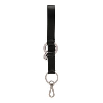 Alexander McQueen Skull Charm With Ring - unisex - Alexander McQueen - Keychains - Gray - ONE SIZE - Accessories