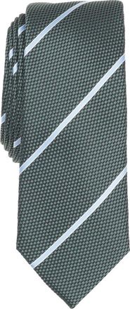 Original Penguin Carow Stripe Tie in Hunter at Nordstrom Rack
