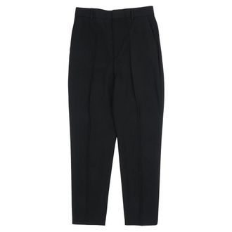 Moschino Cropped Broeken - Dames - Vrijetijds broeken - Zwart - S - Broeken