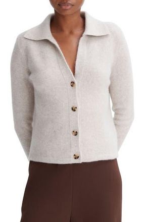 Vince Boiled Cashmere Cardigan Sweater in Marble at Nordstrom Rack, Size Medium
