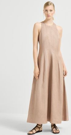 Brunello Cucinelli Sparkling twill dress in Antique Pink at Nordstrom, Size 3X-Large Eu