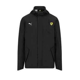 Puma Scuderia Ferrari - Rain Jacket - Unisex - Black (XL)