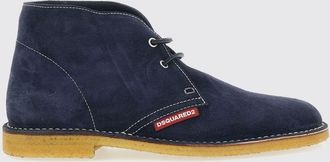 Dsquared2 Polacchini in pelle di vitello scamosciata con suola in gomma