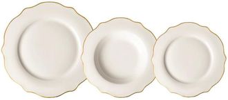 Trade Shop Trade Shop - Set Services Of Plants In Porcellana 18pz Design