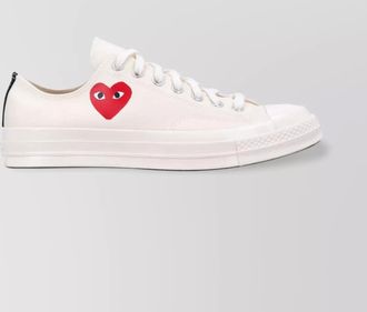 Comme Des Gar&ccedil;ons canvas low-top sneakers