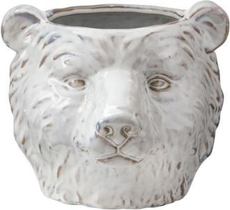 Tag Ceramic Bear Planter White Garden Pot for Indoor Outdoor Use at Nordstrom