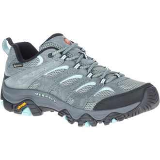 Merrell Wanderschuh MERRELL MOAB 3 GTX, Damen, Gr. 37,5, sedona sage, Leder, Synthetik, Schuhe Wanderschuh, wasserdicht, mit Vibram Sohle