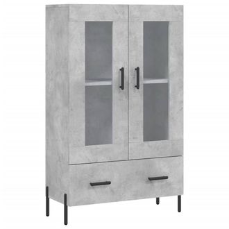 Berkfield Home Highboard Concrete Grey 69.5x31x115 cm Engineered Wood
