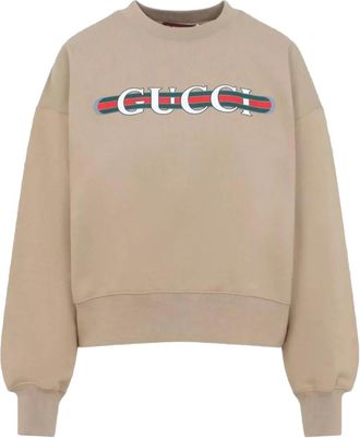 Gucci Mujer, Sudaderas, Beige, Talla: S