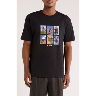 Rvca KSL Graphic T-Shirt in Black at Nordstrom, Size Xx-Large