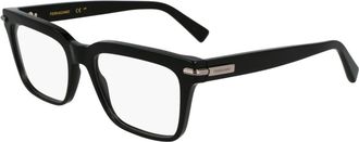 Ferragamo Sf 3014 Zonnebril - Heren - Brillen - Zwart - 55 MM - Accessoires