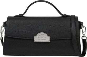 Karl Lagerfeld Tassen, Dames, Zwart, ONE Size, Polyester, RSG Metal Crossbody Bag