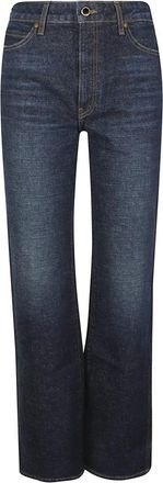 Khaite Danielle Jean - Dames - Regular Fit Jeans - Blauw - W30 - Jeans