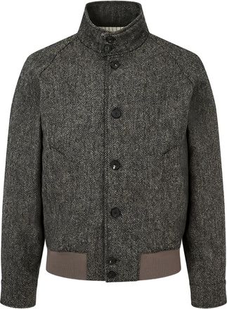 Man On The Boon. Harrington jacket - men - Cotton - S - Grey