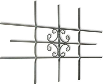 vidaXL Grate di Sicurezza per Finestre 69 x 114 cm - Vidaxl