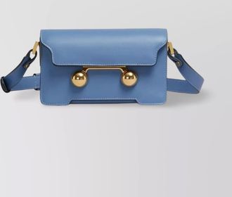Marni museo mini leather shoulder bag