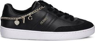 Guess Co Sneakers met logobedel - Zwart