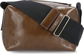 Uma Wang Leather Shoulder Bag