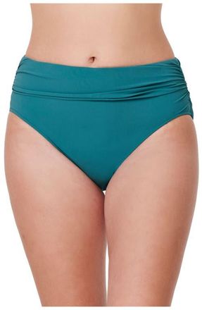 Gottex Bachelorette Mid Rise Swim Bottom in Lagoon at Nordstrom, Size 16