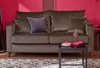 HOME AFFAIRE 2-Sitzer »Renesse« lose Kissen, Keder an Sitzkissen