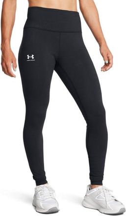 Under Armour Womens Campus Legging Tights, Black / / White, XL