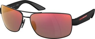 Prada PS50ZS 1BO10A Mens Sunglasses Black Size 65