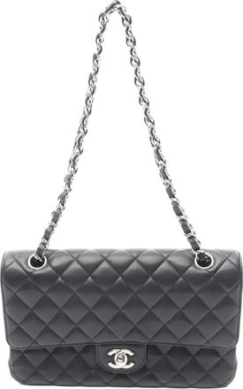 Chanel 2016-2017 matelasse flap chain shoulder bag - Black