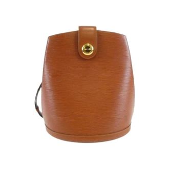 Louis Vuitton Pre-owned Bucket Bag - Dames - Pre-owned - Bruin - Maat: ONE Size Leer