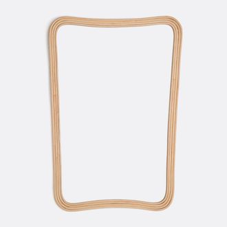 La Redoute Interieurs Spiegel in rotan 87x 59 cm, Sakhara