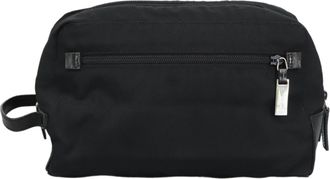 Gucci Black Canvas Clutch Bag (Pre-Owned)