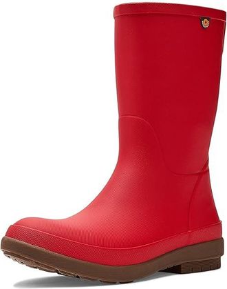 Bogs Amanda II Mid Womens Rain Boots Red : 10 M, Rubber