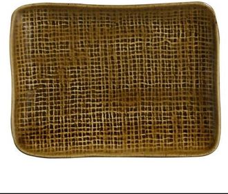 Porto Brasil Rectangular Platter Juta Set of 4 in Amber at Nordstrom