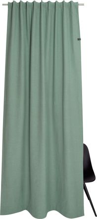 Schöner Wohnen Kollektion Vorhang »Solo« Multifunktionsband 1 Stk. tlg. mit Lederapplikation