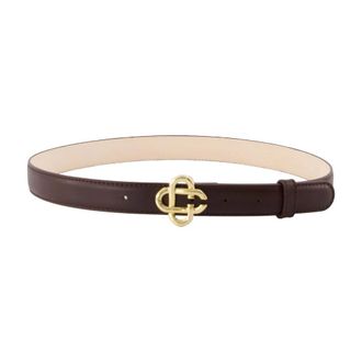 Casablanca Small CC Belt - Dames - Riemen - Bruin - 85 CM - Leer - Accessoires