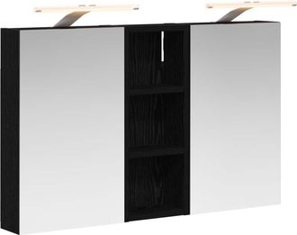 vidaXL Juego De Muebles De Ba&ntilde;o 3 Uds. 80 X 10,5 X 50 Cm Vidaxl