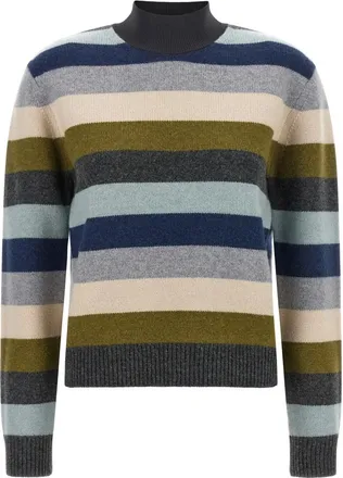Tory Burch Dames, Truien, Veelkleurig, Maat: M Wol
