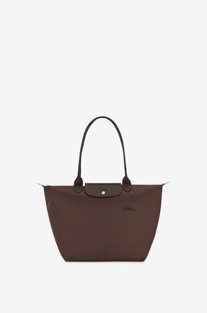 Longchamp Shopper aus recyceltem Canvas-Material Le Pliage Green L