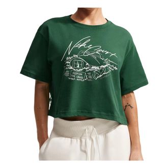 Nike (WMNS) Nike Cropped T-Shirt Gorge Green IM0310-341