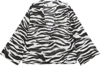 The Attico Chic Nero Katoenen Blouse - Dames - Blouses - Zwart - XS - Katoen - Overhemden