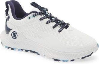 G/Fore MG4+ O2 Full Drip Golf Shoe in Snow/Twilight at Nordstrom, Size 9.5