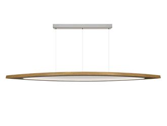 Schubiger M&ouml;bel Pendellampe St&uuml;ckholz Calanda Eiche