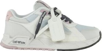 Off-white Schoenen, Dames, Wit, 39 EU, Leer, Kick OFF Leren Sneakers