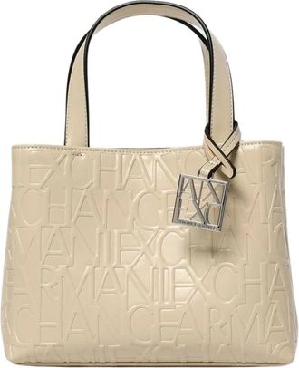 A|X Armani Exchange Dames, Tassen, Beige, Maat: ONE Size