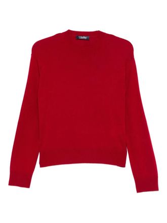 Max Mara round-neck wool jumper - women - Wool - S - Red