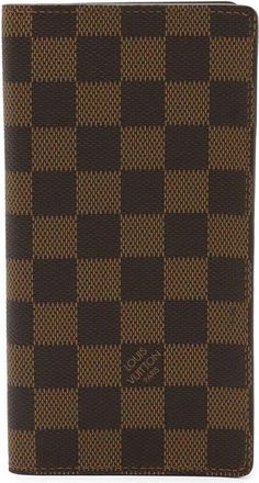 Louis Vuitton Brown Damier Long Wallet (Authentic Pre-Loved)