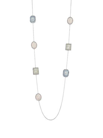 Cameo & Beyond Dancing Goddess and The Three Graces necklace - Silver