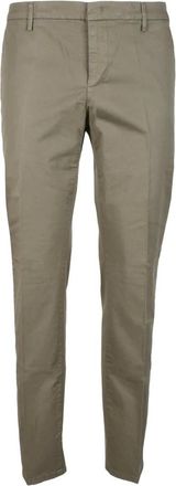 Dondup Heren, Broeken, Bruin, Maat: W38 Katoen