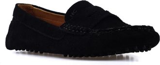 National Comfort Talulah Penny Loafer in Black Suede at Nordstrom, Size 11