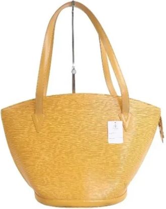 Louis Vuitton Pre-owned Fabric louis-vuitton-bags - Dames - Vintage Schoudertas - Geel - ONE Size - Vintage